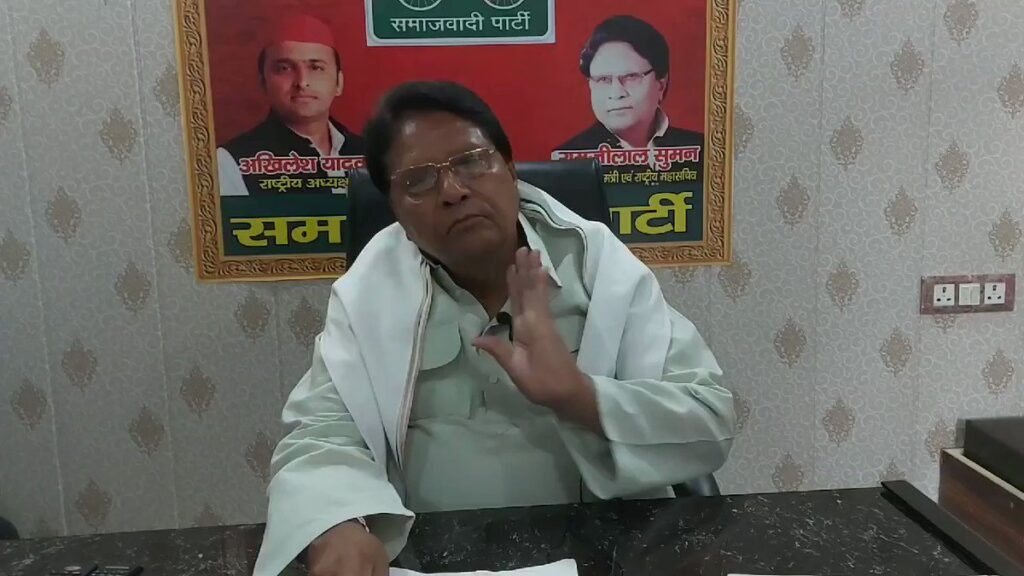 Karni Sena Attacks SP MP’s Residence in Agra Over Remarks on Rana Sanga's accusing him to invite Babar