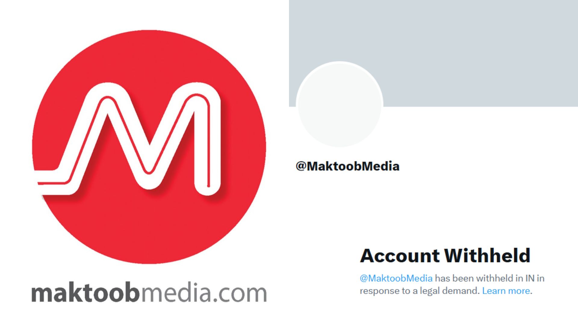 maktoob Withheld