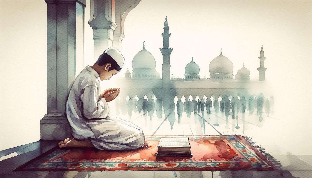 mosque pray muslim