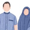 muslim couple wedding