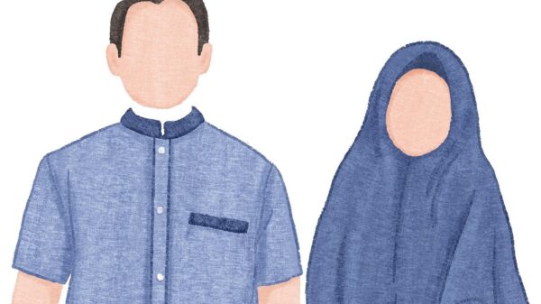 muslim couple wedding